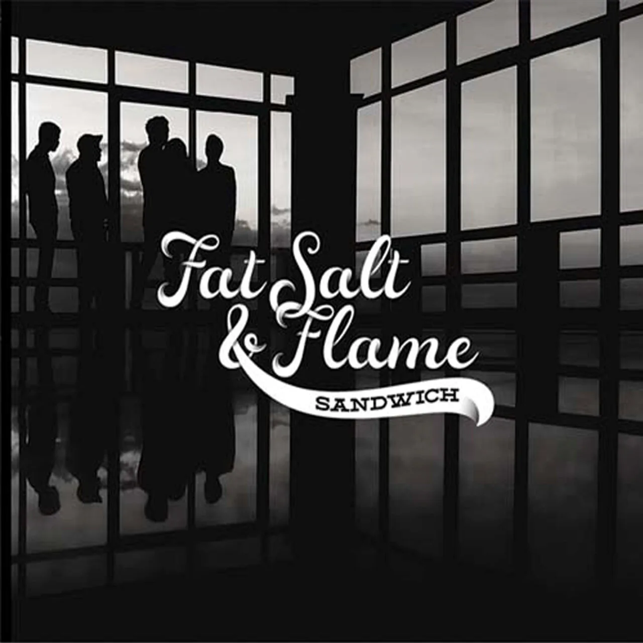 Official album cover art for the release Fat Salt & Flame by Sandwich