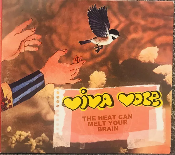 Official album cover art for the release The Heat Can Melt Your Brain by Viva Voce