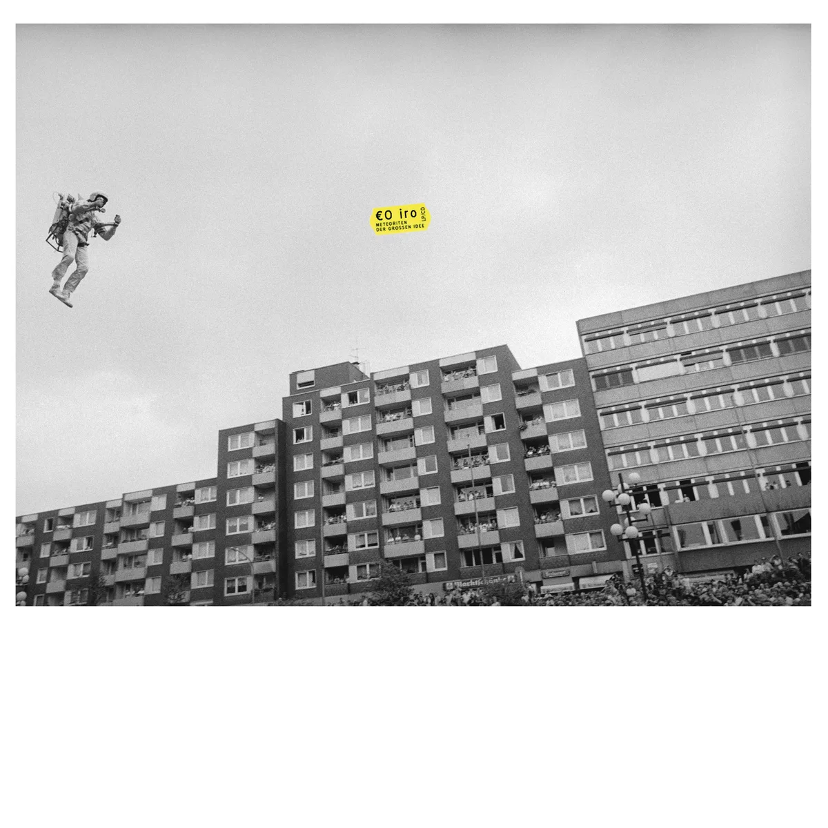 Official album cover art for the release Meteoriten der großen Idee by Oiro