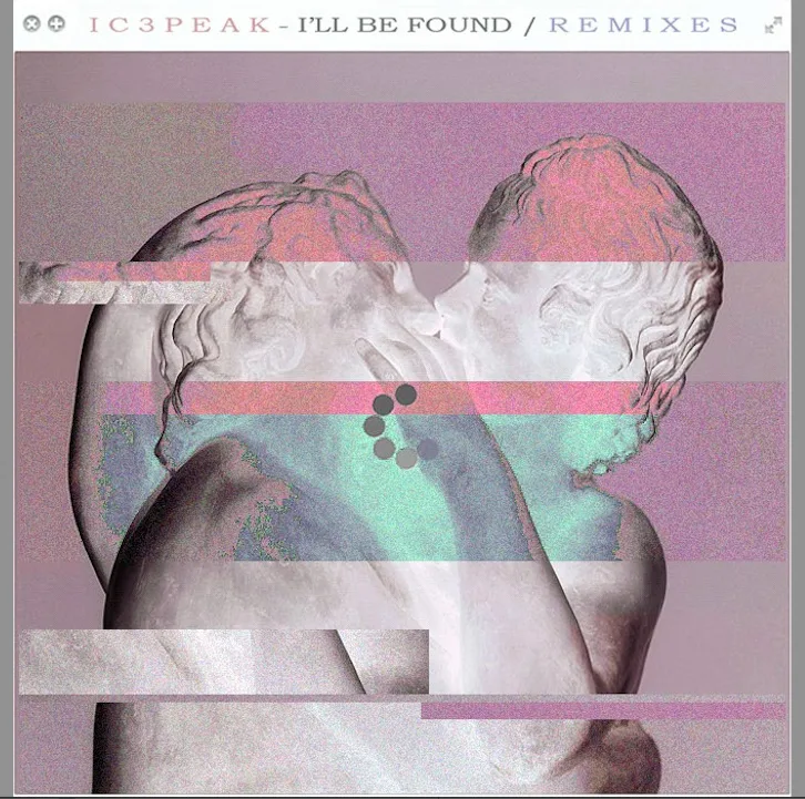 Official album cover art for the release I’ll Be Found Remixes by IC3PEAK