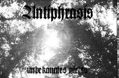 Official album cover art for the release Unbekanntes Nichts by Antiphrasis