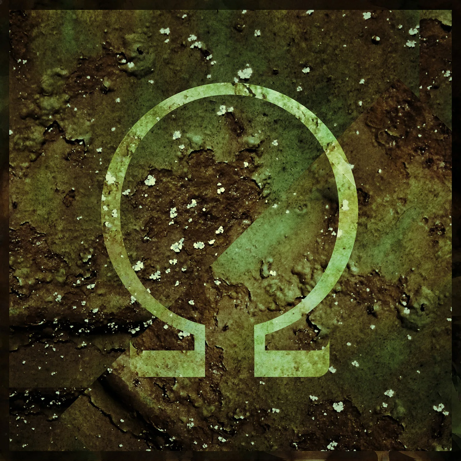 Official album cover art for the release Öhm by OHMelectronic