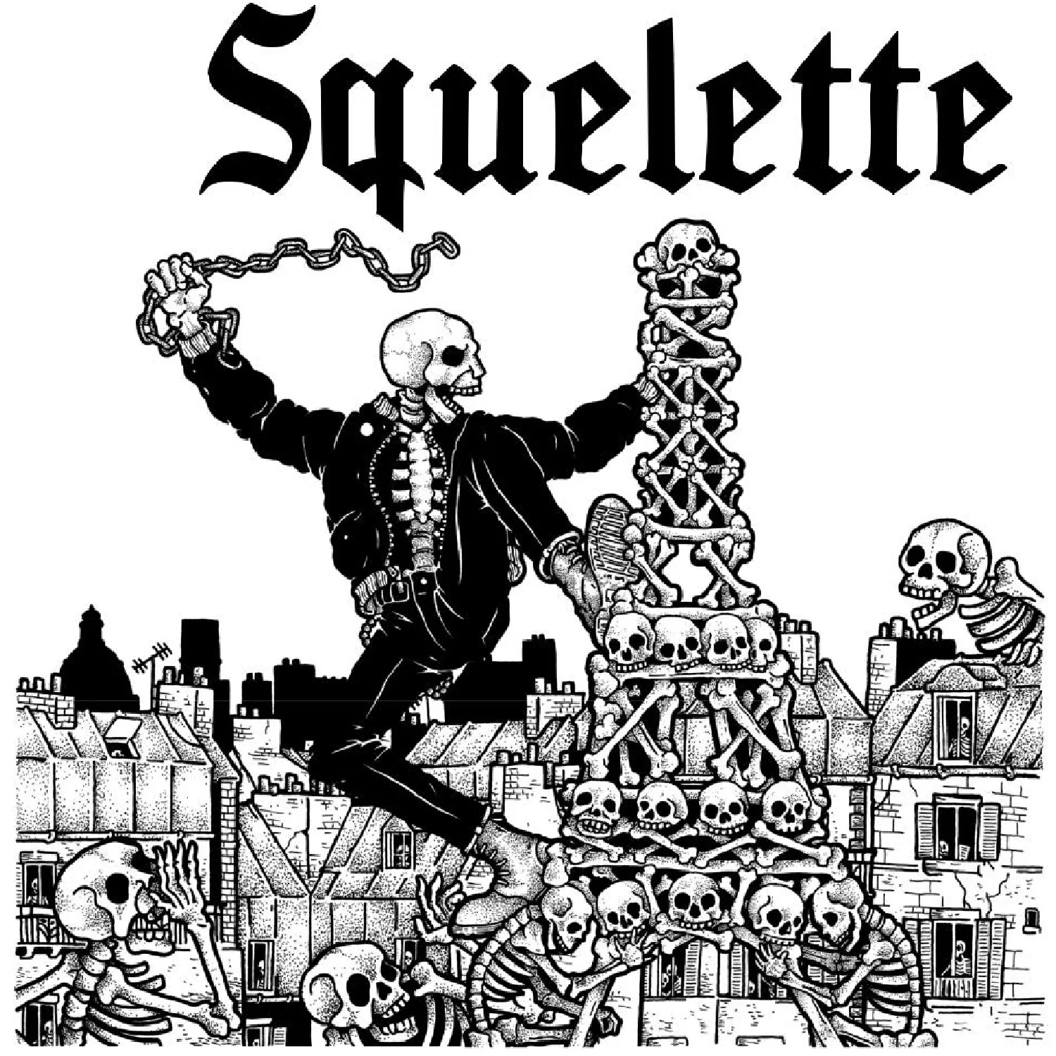 Official album cover art for the release Squelette by Squelette