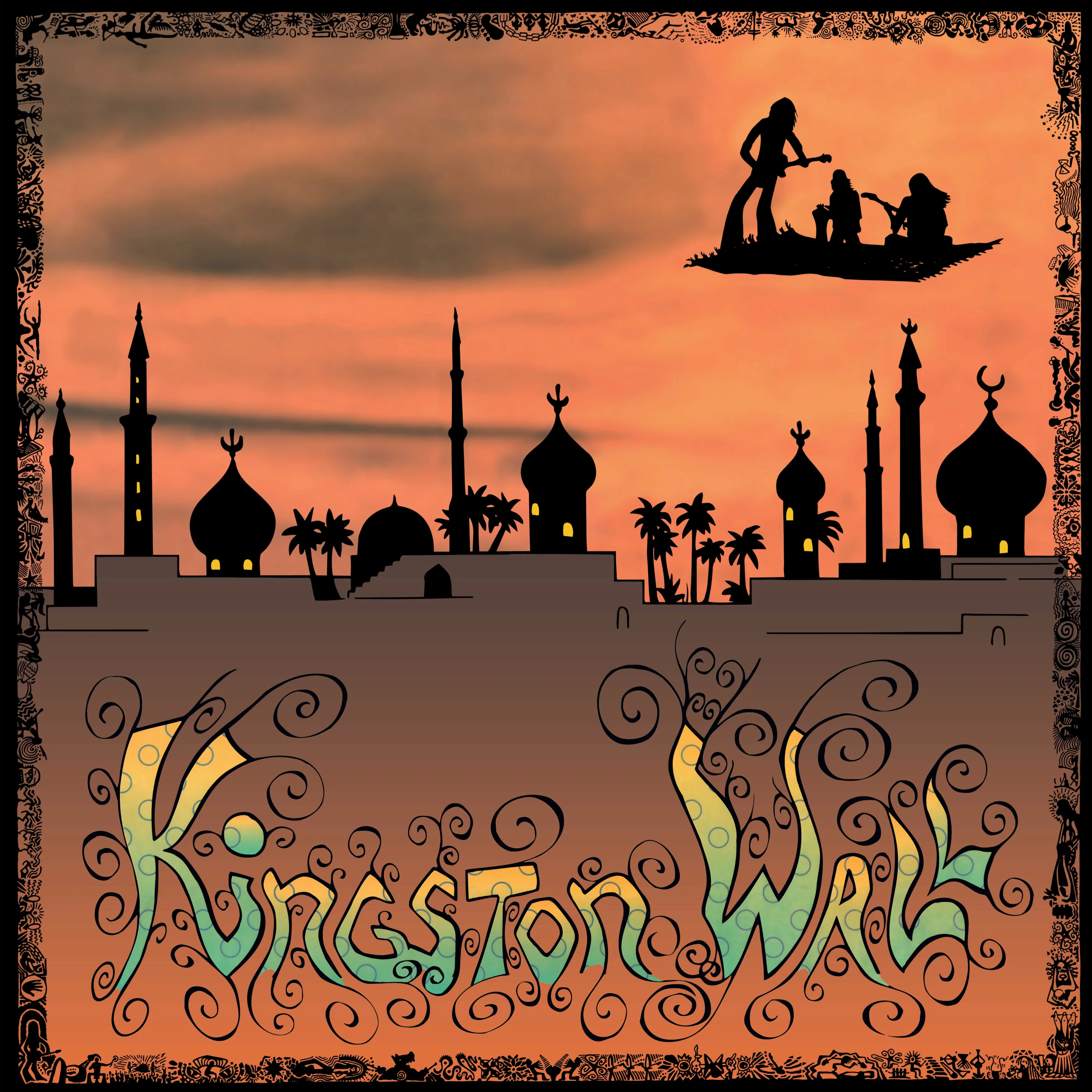 Official album cover art for the release Kingston Wall by Kingston Wall
