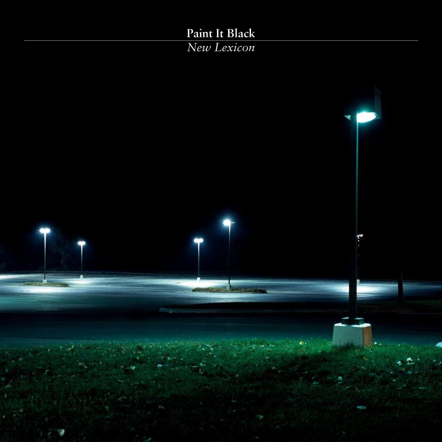 Official album cover art for the release New Lexicon by Paint It Black