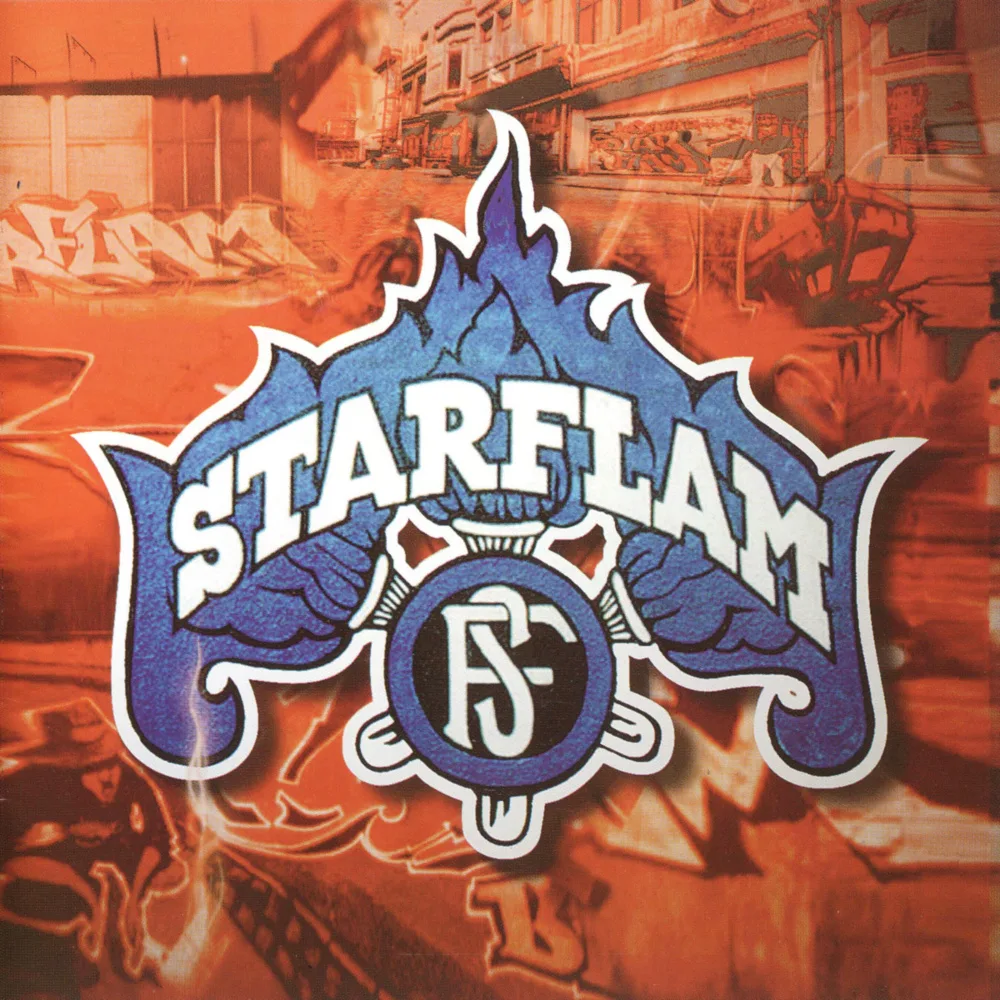 Official album cover art for the release Starflam by Starflam