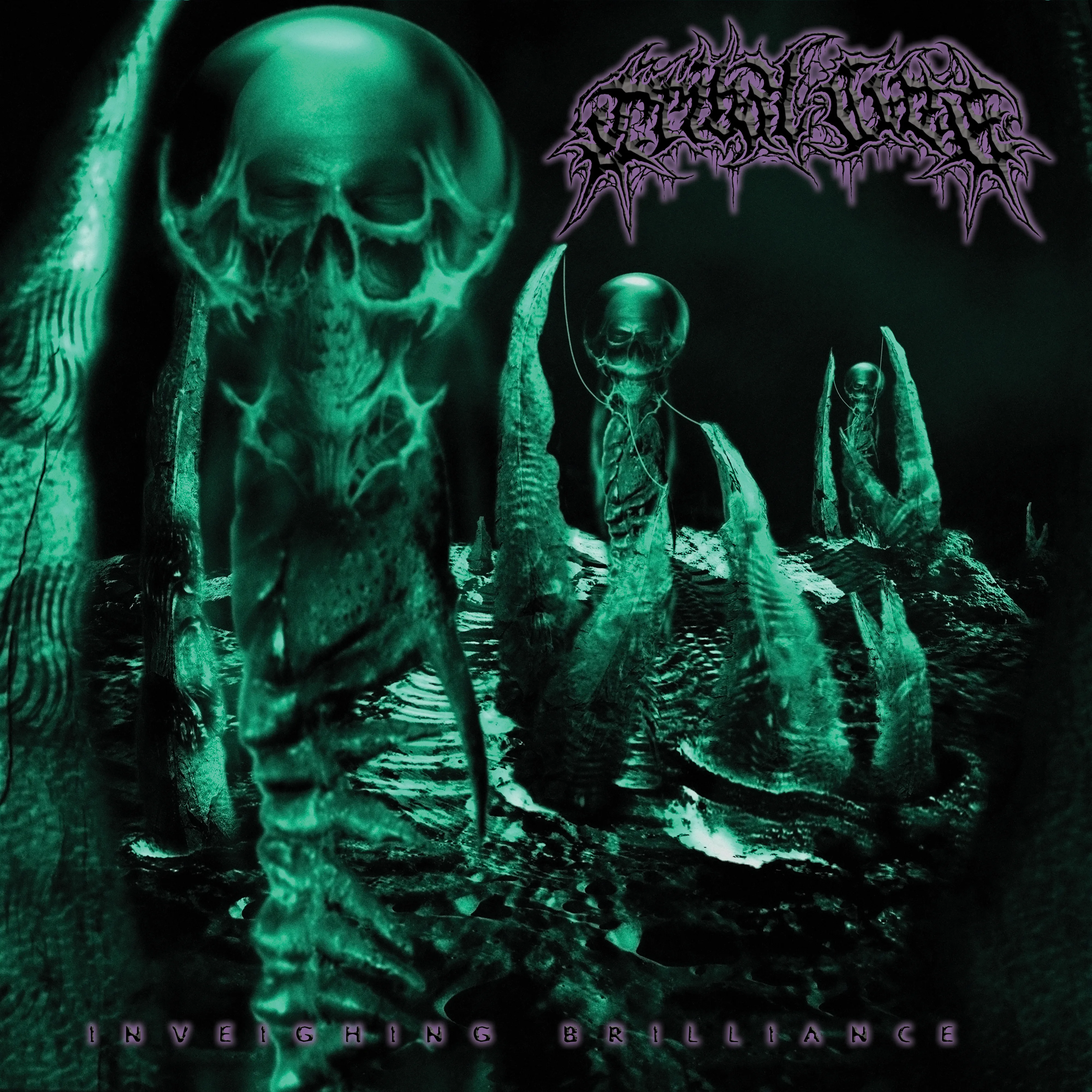 Official album cover art for the release Inveighing Brilliance by Tribal Gaze