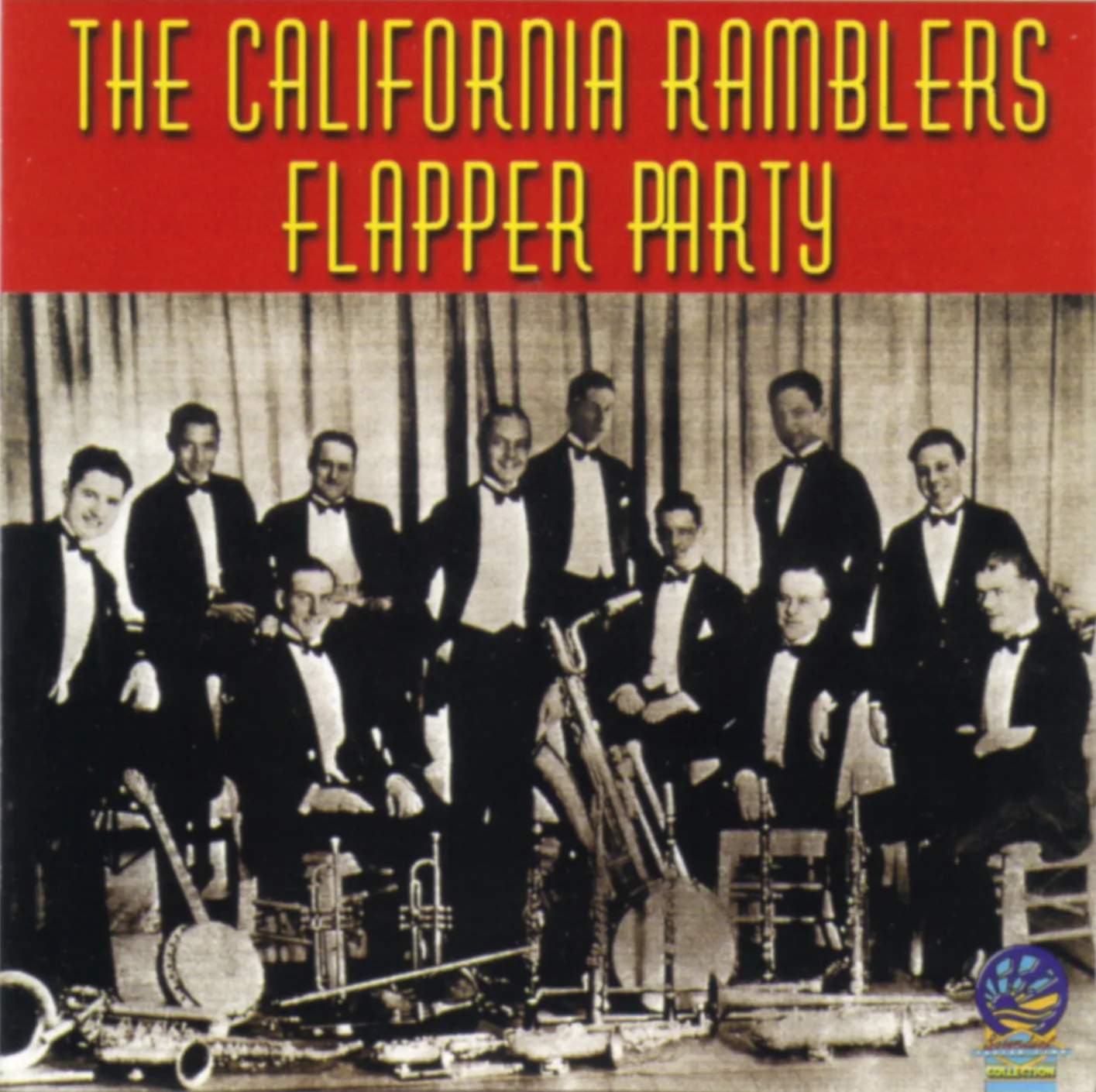 Official album cover art for the release Flapper Party by California Ramblers