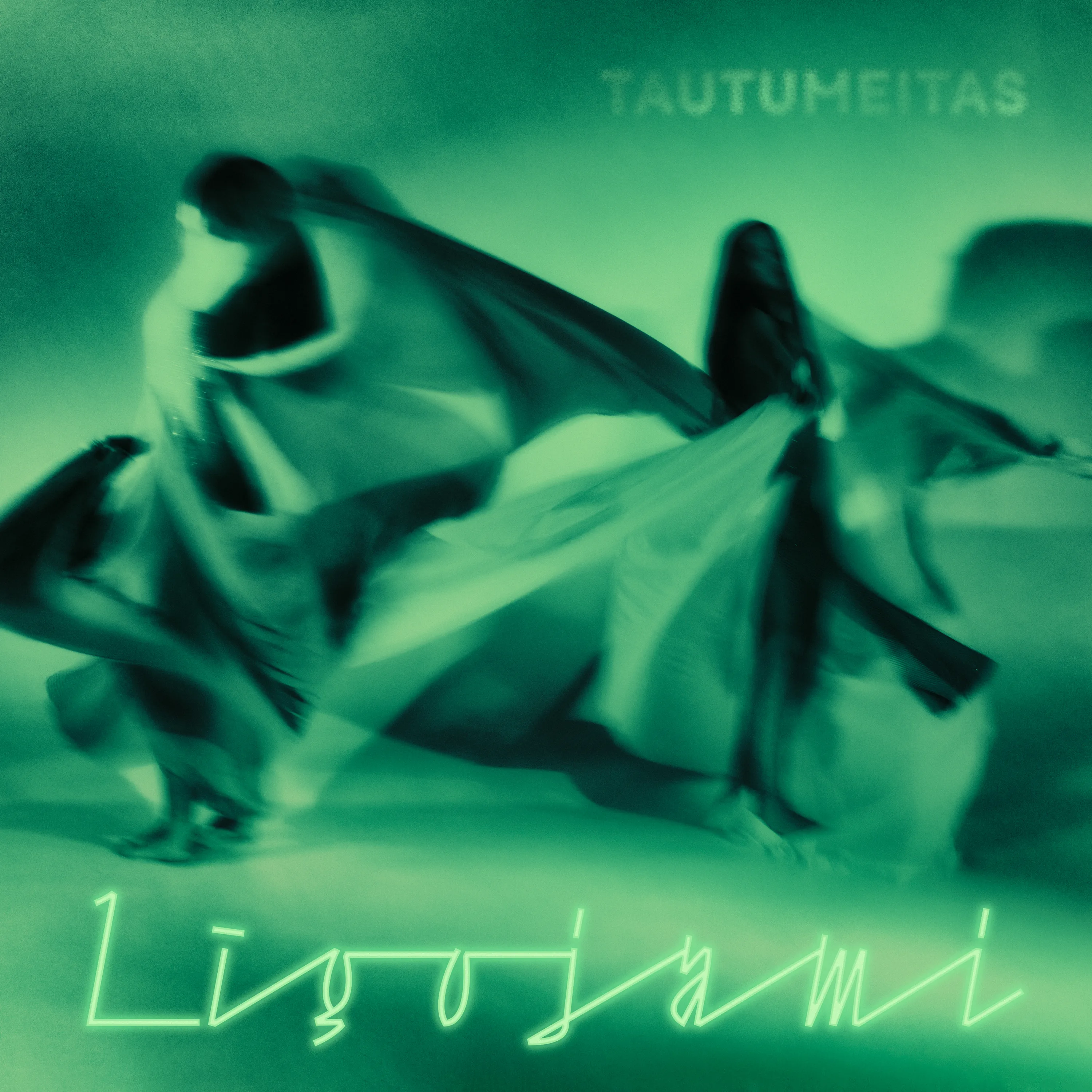 Official album cover artwork for Līgojami by Tautumeitas