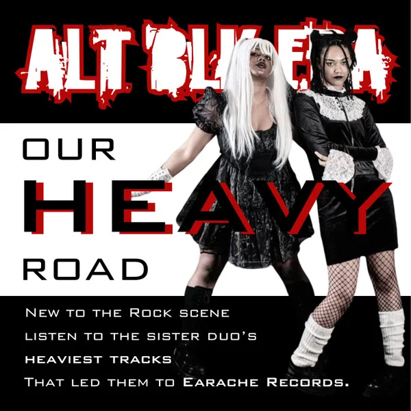 Official album cover art for the release Our Heavy Road by ALT BLK ERA