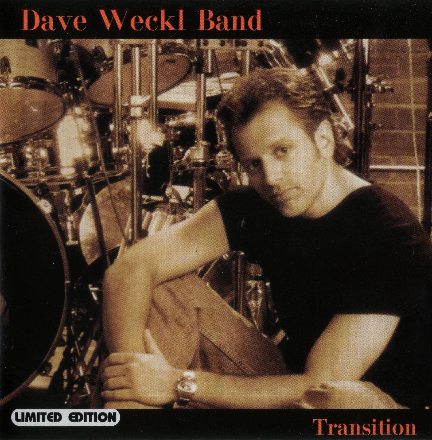 Official album cover art for the release Transition by Dave Weckl Band