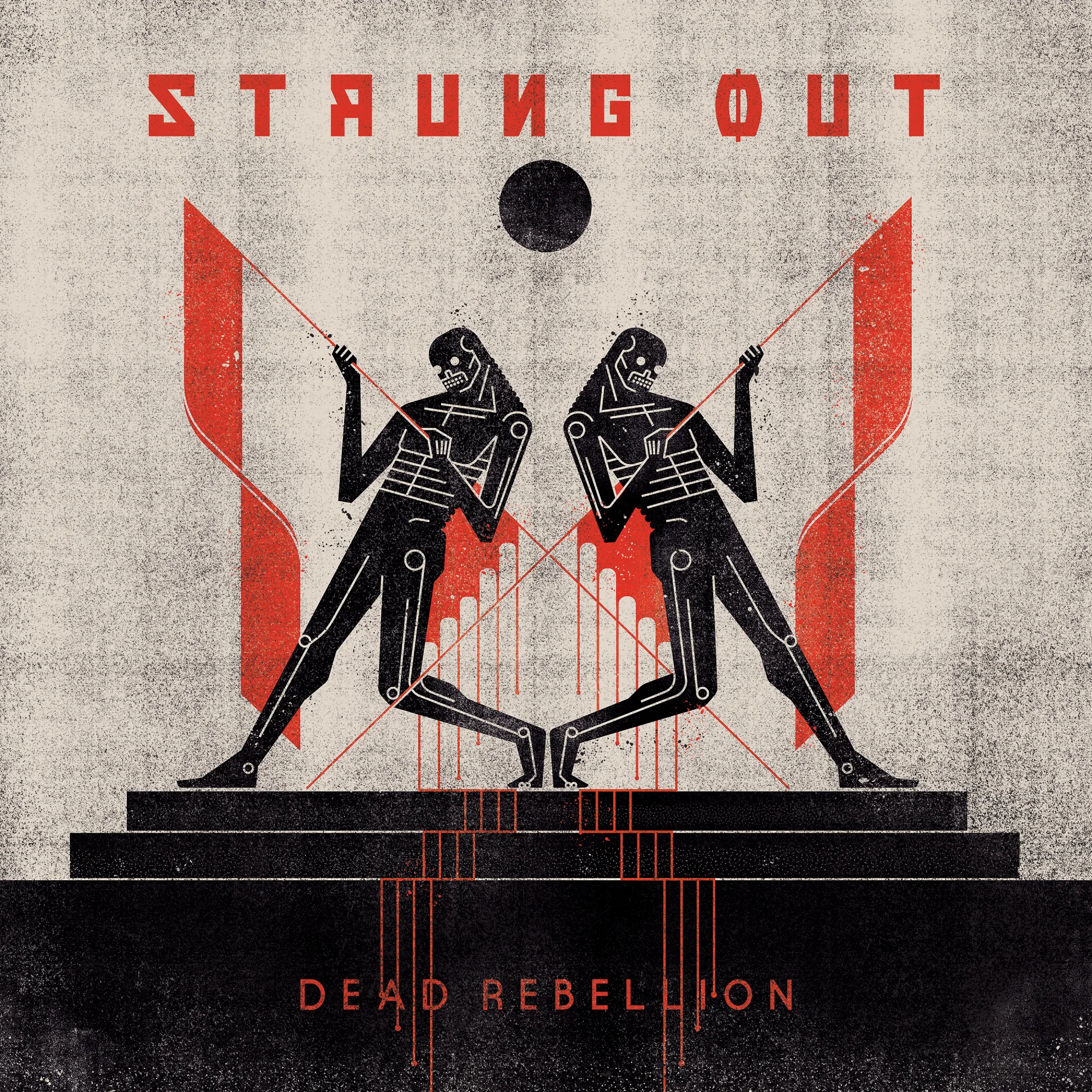 Official album cover art for the release Dead Rebellion by Strung Out