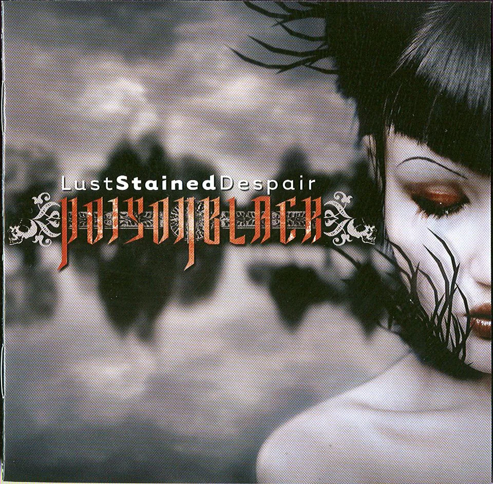 Official album cover art for the release Lust Stained Despair by Poisonblack