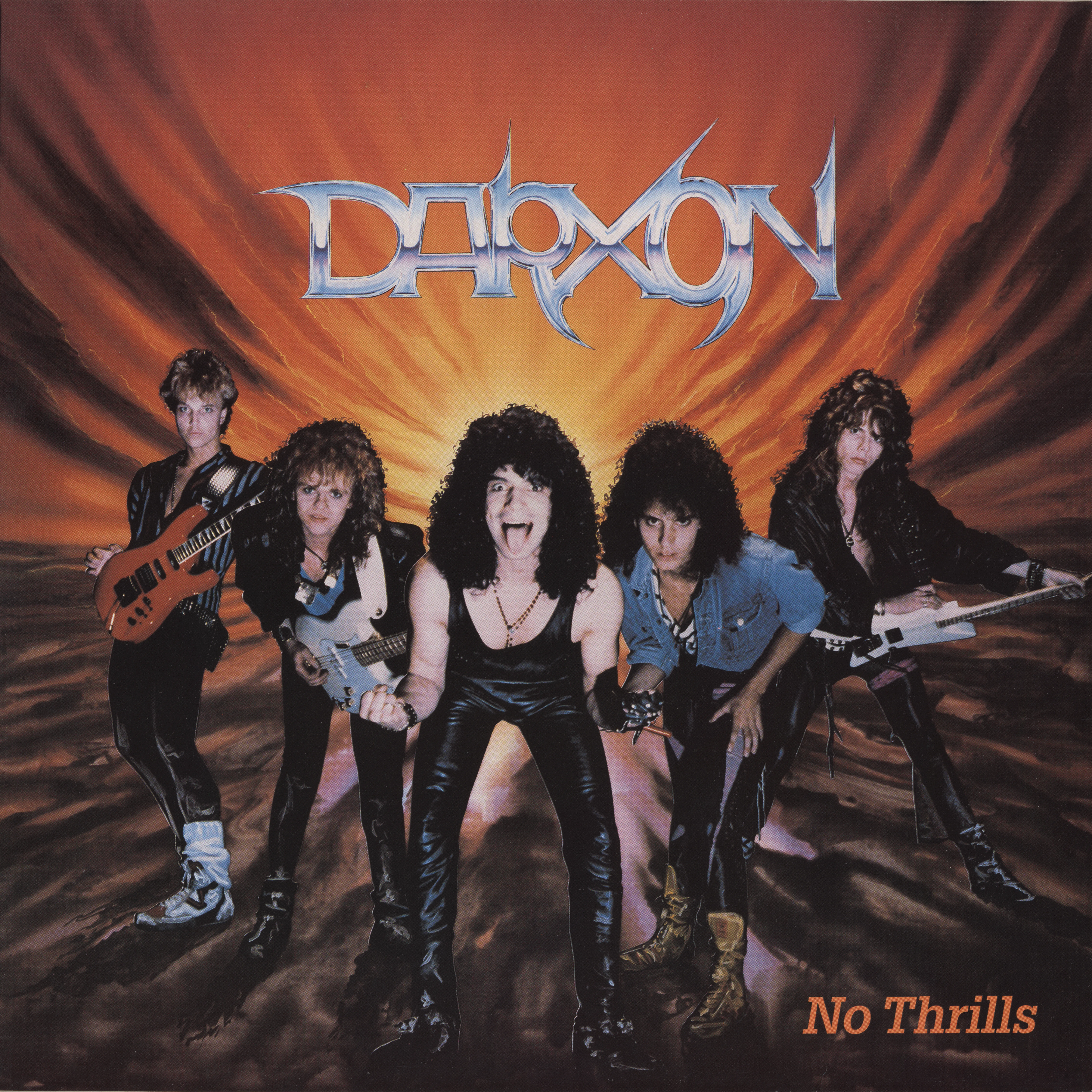 Official album cover art for the release No Thrills by Darxon
