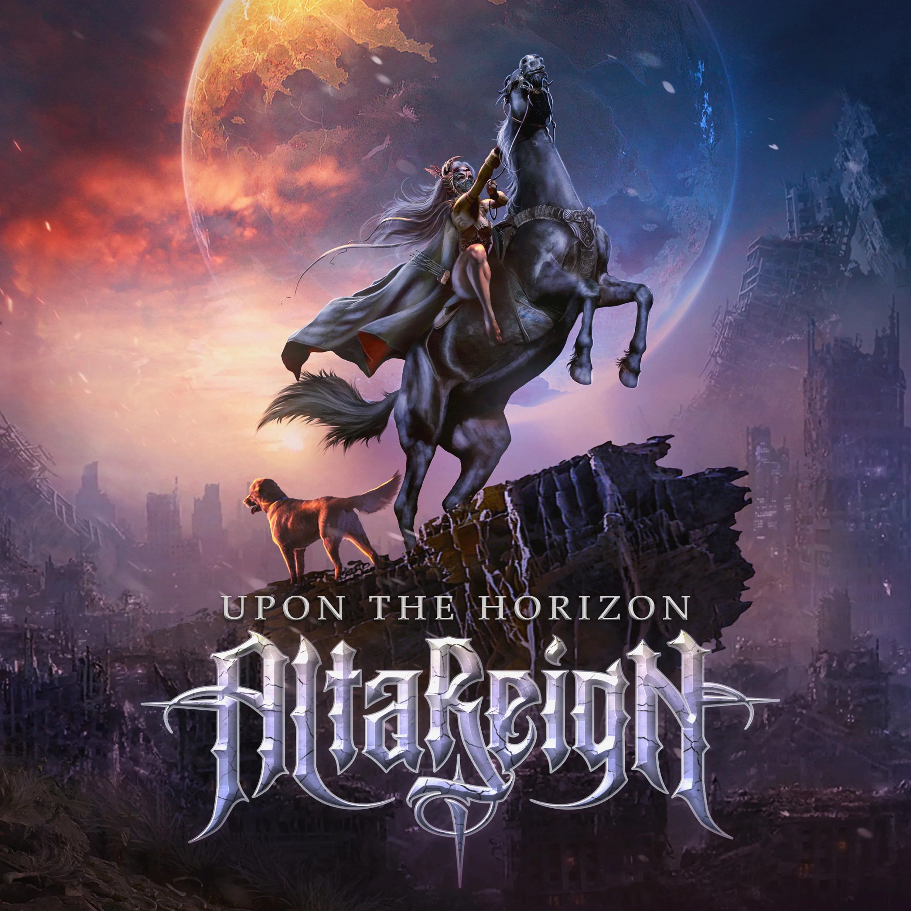 Official album cover art for the release Upon the Horizon by Alta Reign