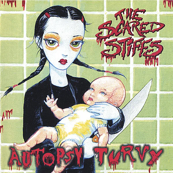 Official album cover art for the release Autopsy Turvy by The Scared Stiffs