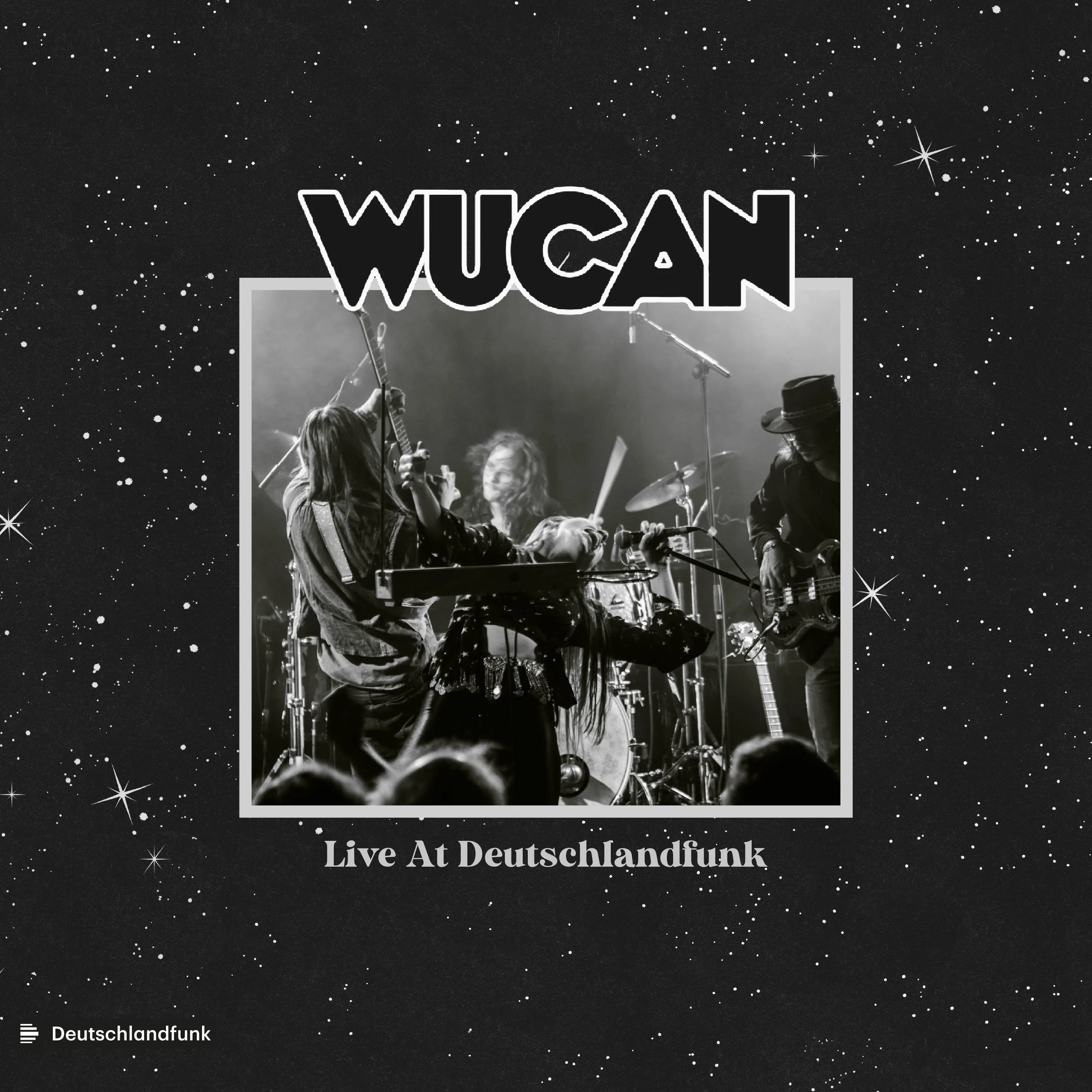 Official album cover art for the release Live at Deutschlandfunk by Wucan