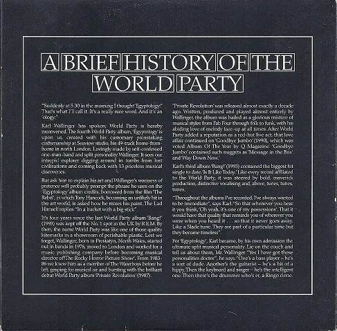 A Brief History of the World Party