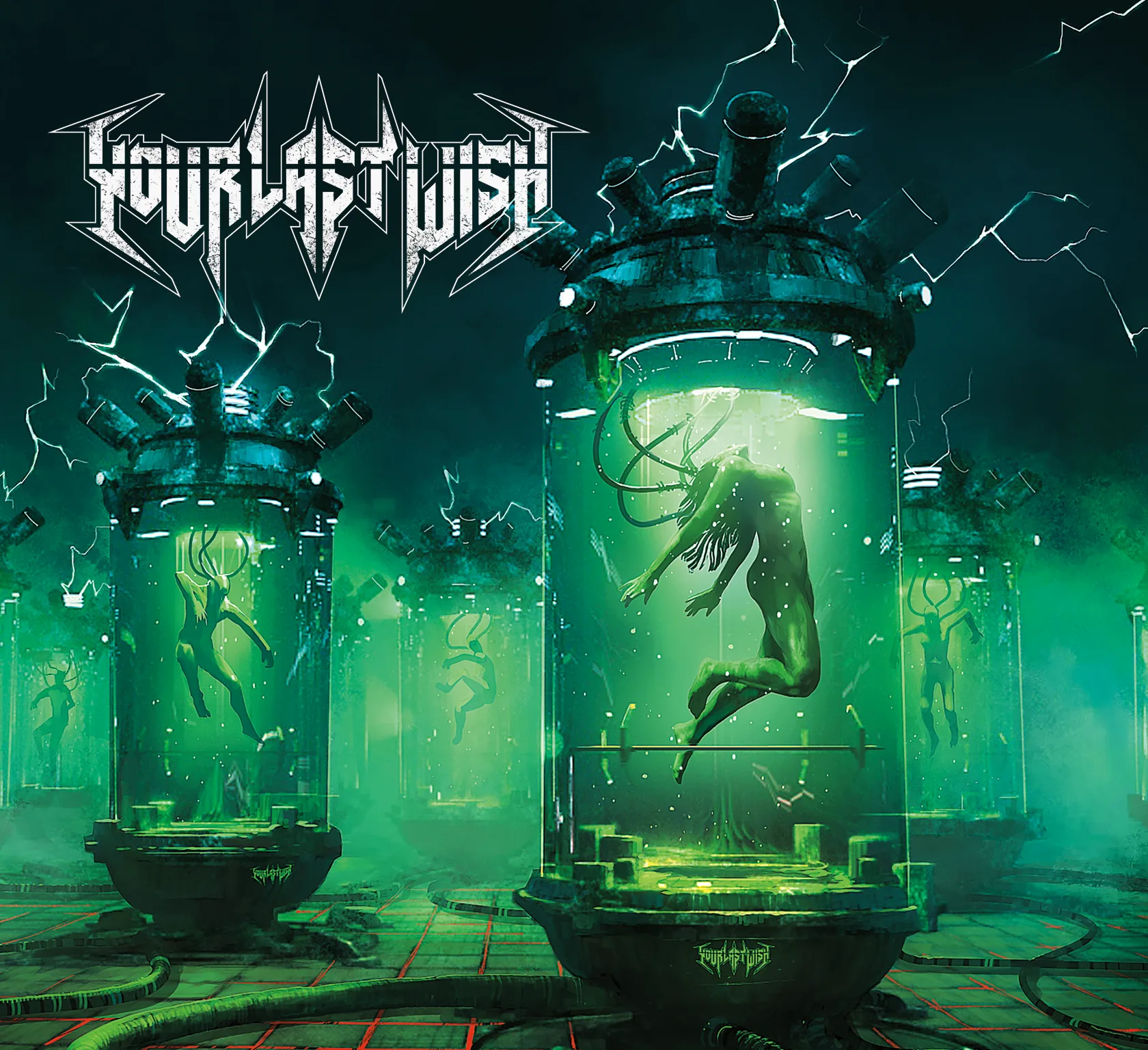 Official album cover art for the release Eradicate by Your Last Wish