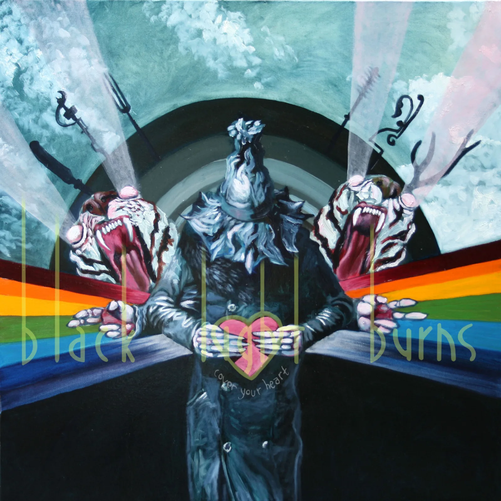 Official album cover art for the release Cover Your Heart by Black Light Burns