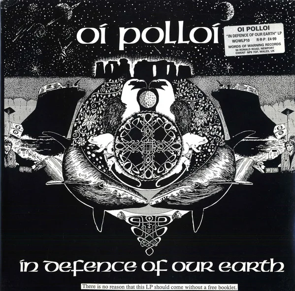 Official album cover art for the release In Defence of Our Earth by Oi Polloi