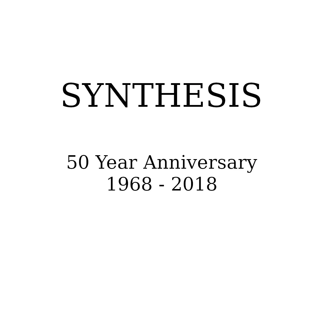 Official album cover art for the release Synthesis: 50 Year Anniversary (1968-2018) by Brigham Young University Synthesis