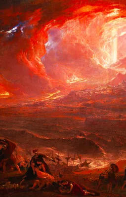 Official album cover art for the release Celebrating the Fall of Humanity by Infamous