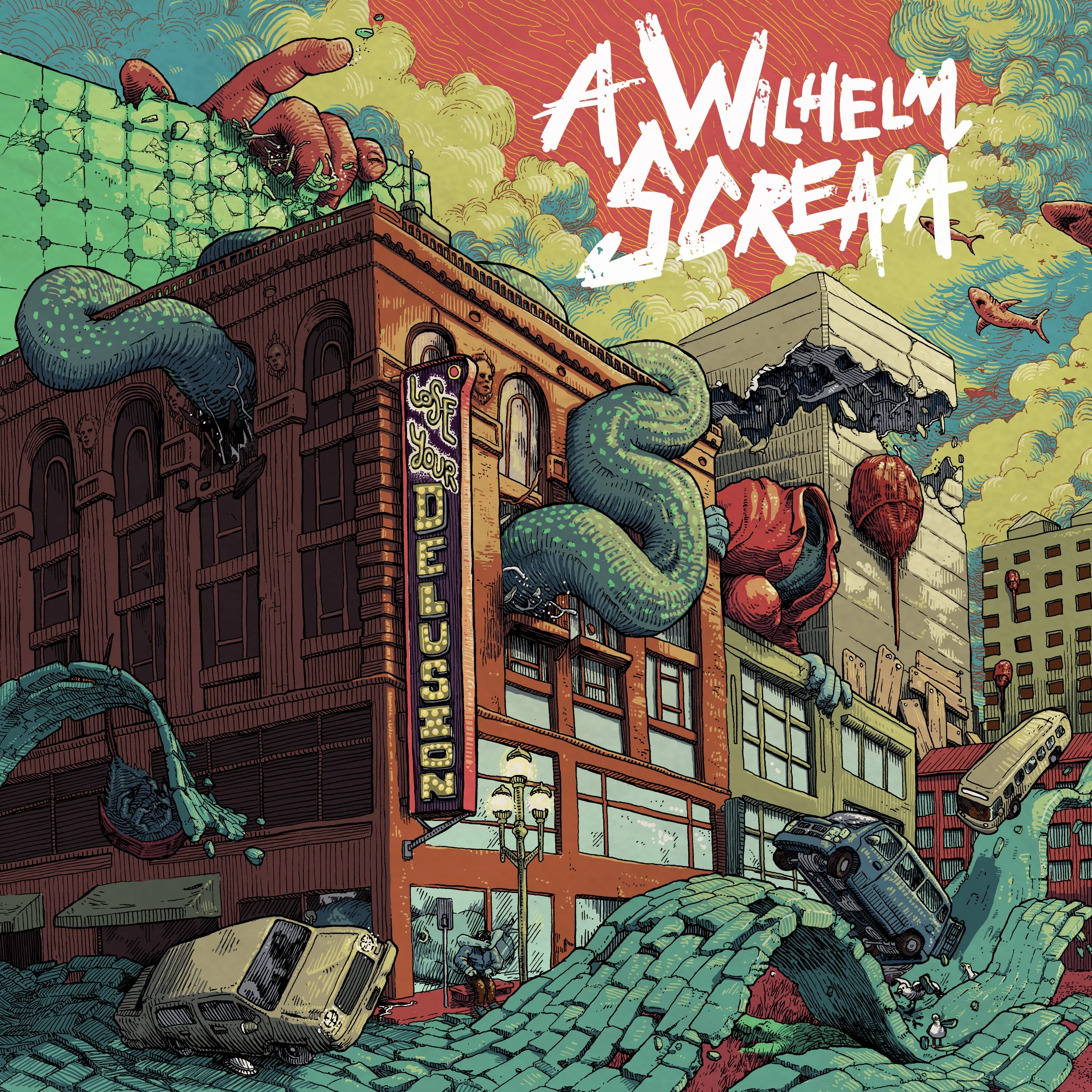 Official album cover art for the release Lose Your Delusion by A Wilhelm Scream