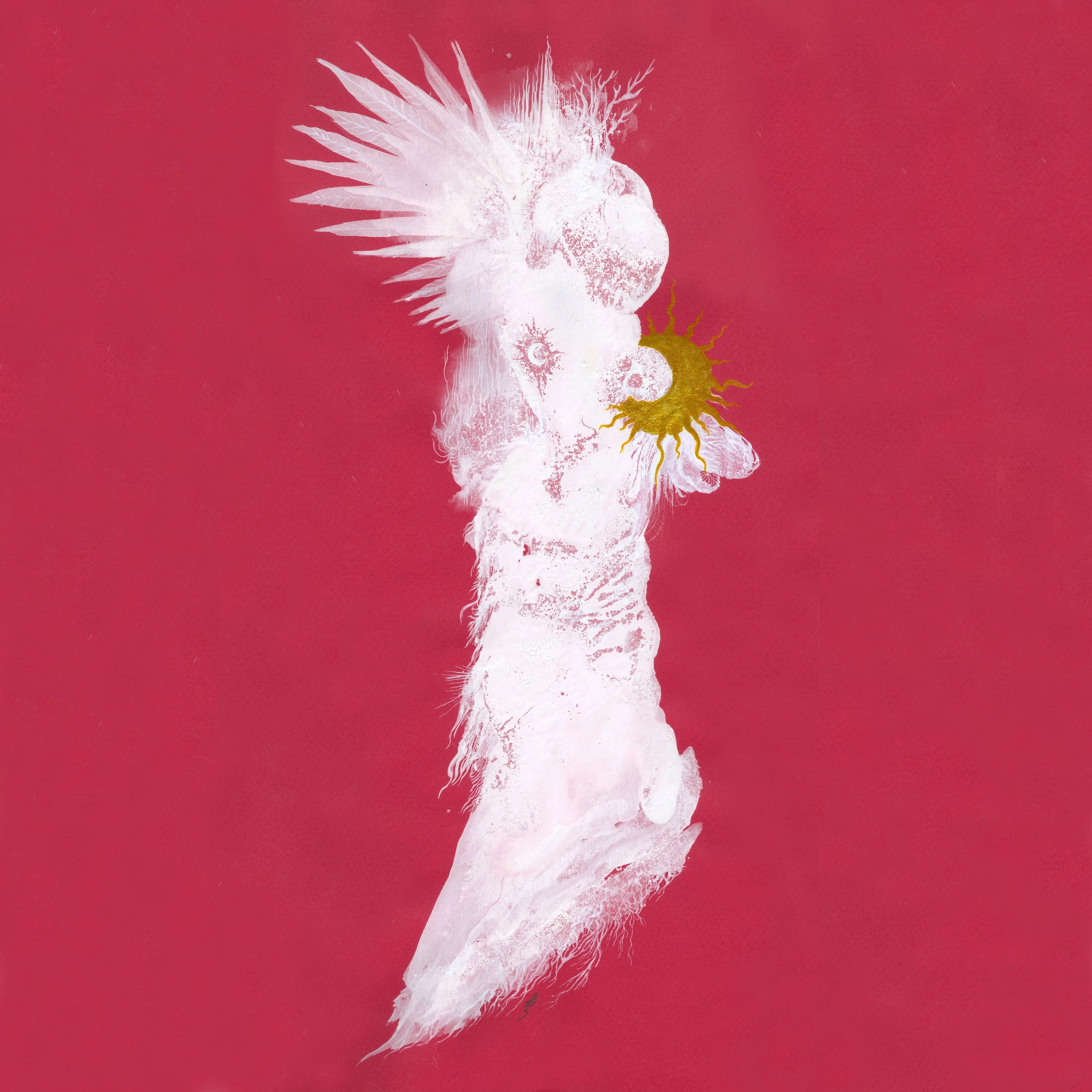 Official album cover art for the release Cosmic Slime by Dead Neanderthals