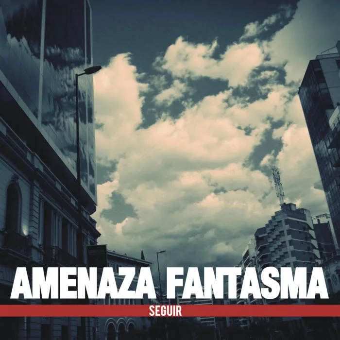 Official album cover art for the release Seguir by Amenaza Fantasma
