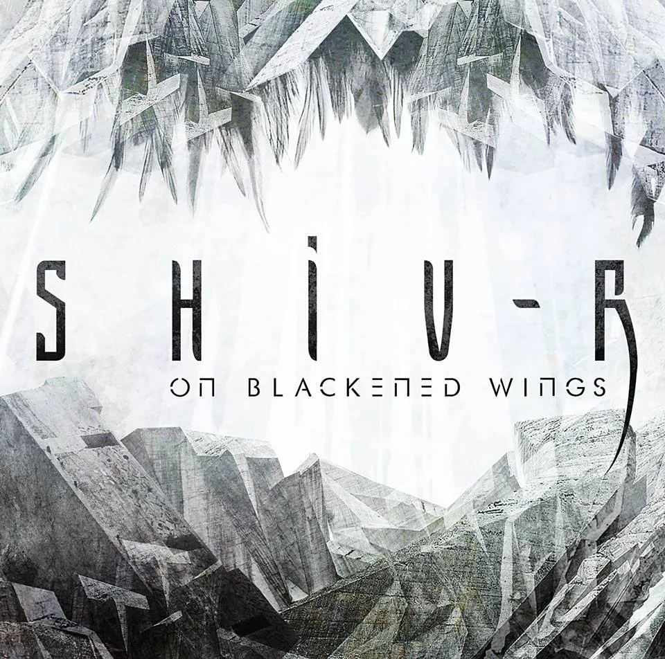 Official album cover art for the release On Blackened Wings by Shiv-R