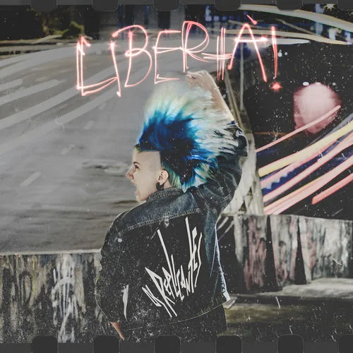 Official album cover art for the release Libertá by Os Replicantes