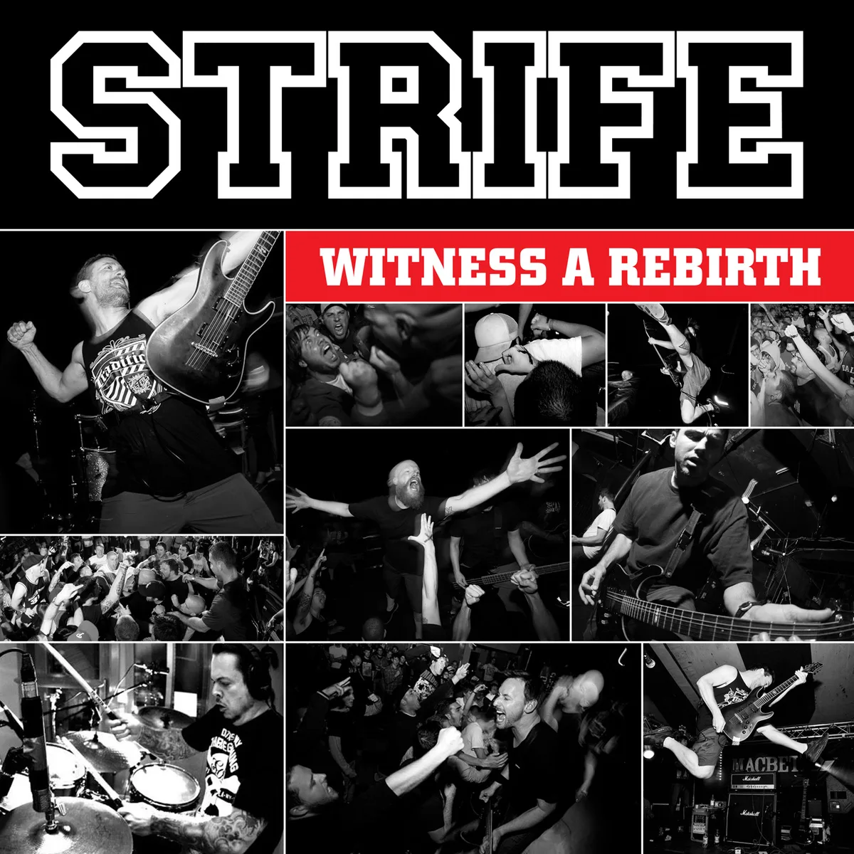Official album cover art for the release Witness a Rebirth by Strife