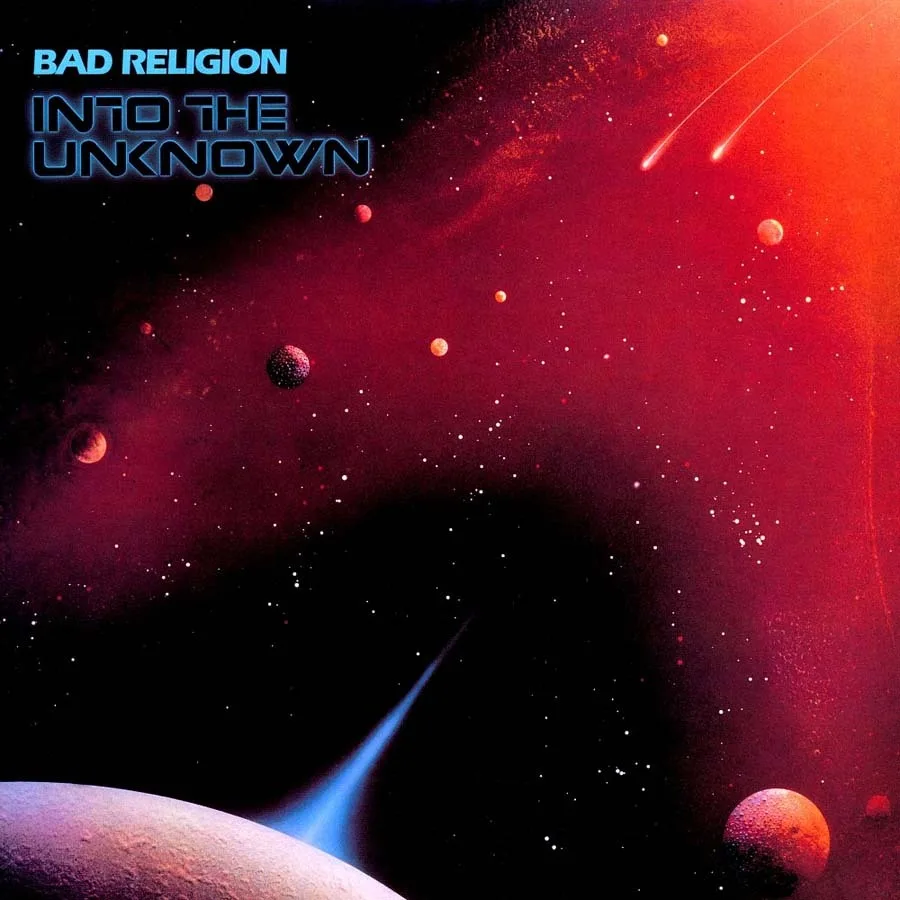 Time and Disregard song track artwork featured on the album Into the Unknown by Bad Religion