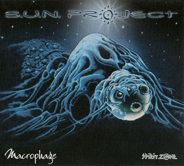 Official album cover art for the release Macrophage by S.U.N. Project