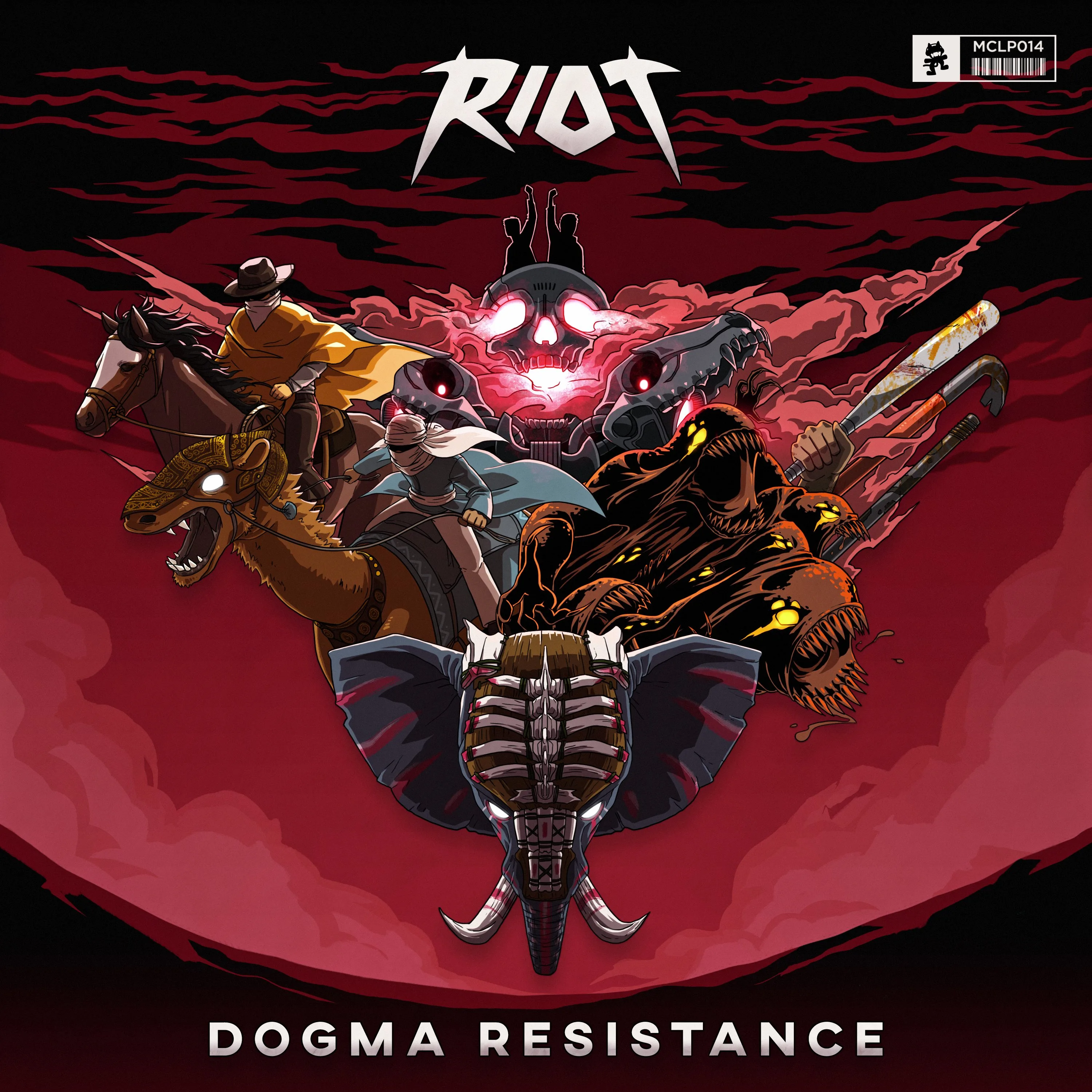 Official album cover art for the release Dogma Resistance by RIOT