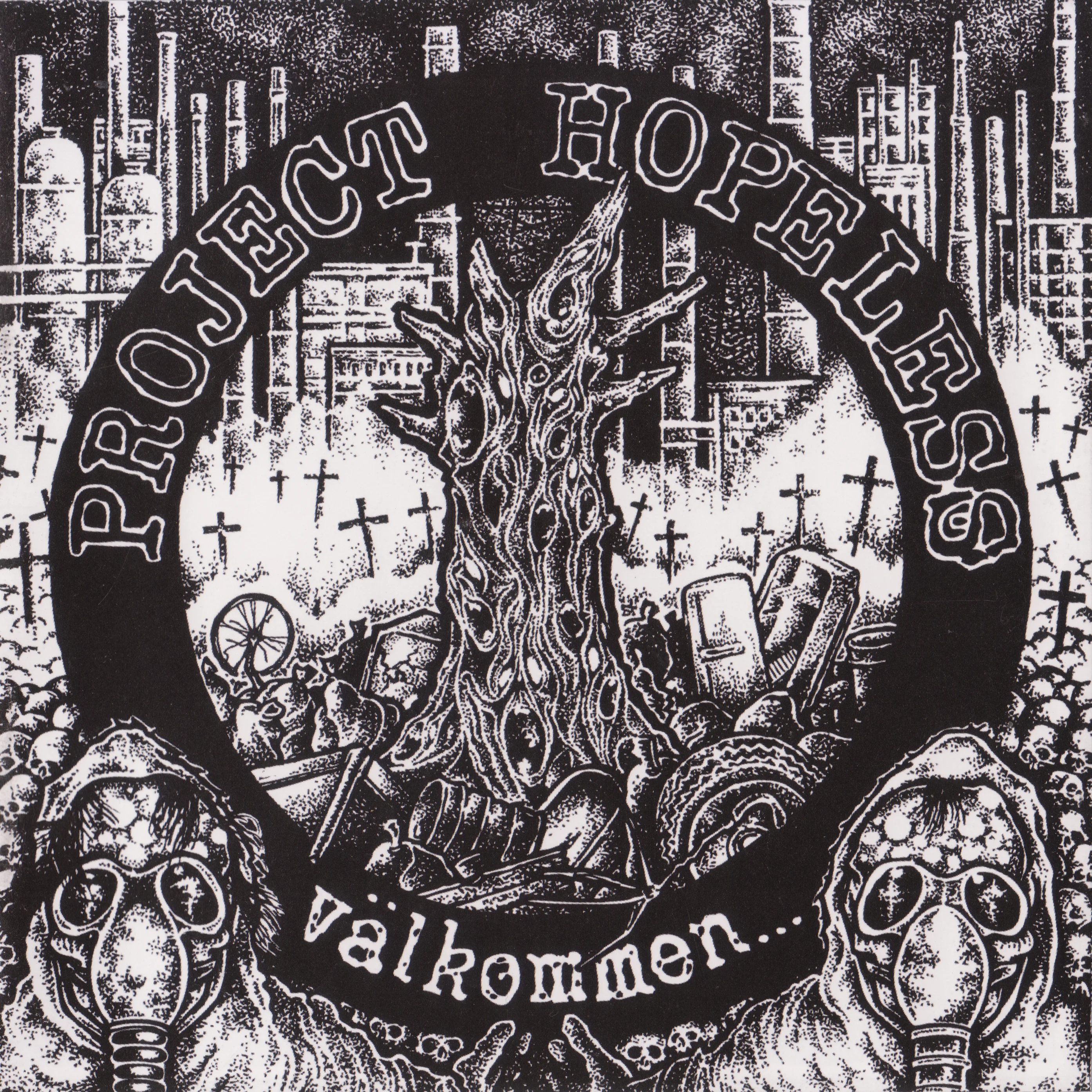 Official album cover art for the release Välkommen by Project Hopeless