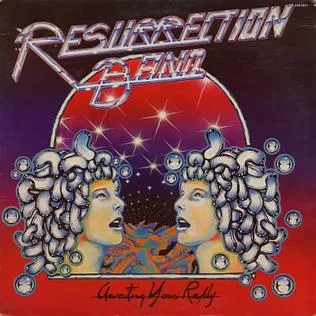 Official album cover art for the release Awaiting Your Reply by Resurrection Band