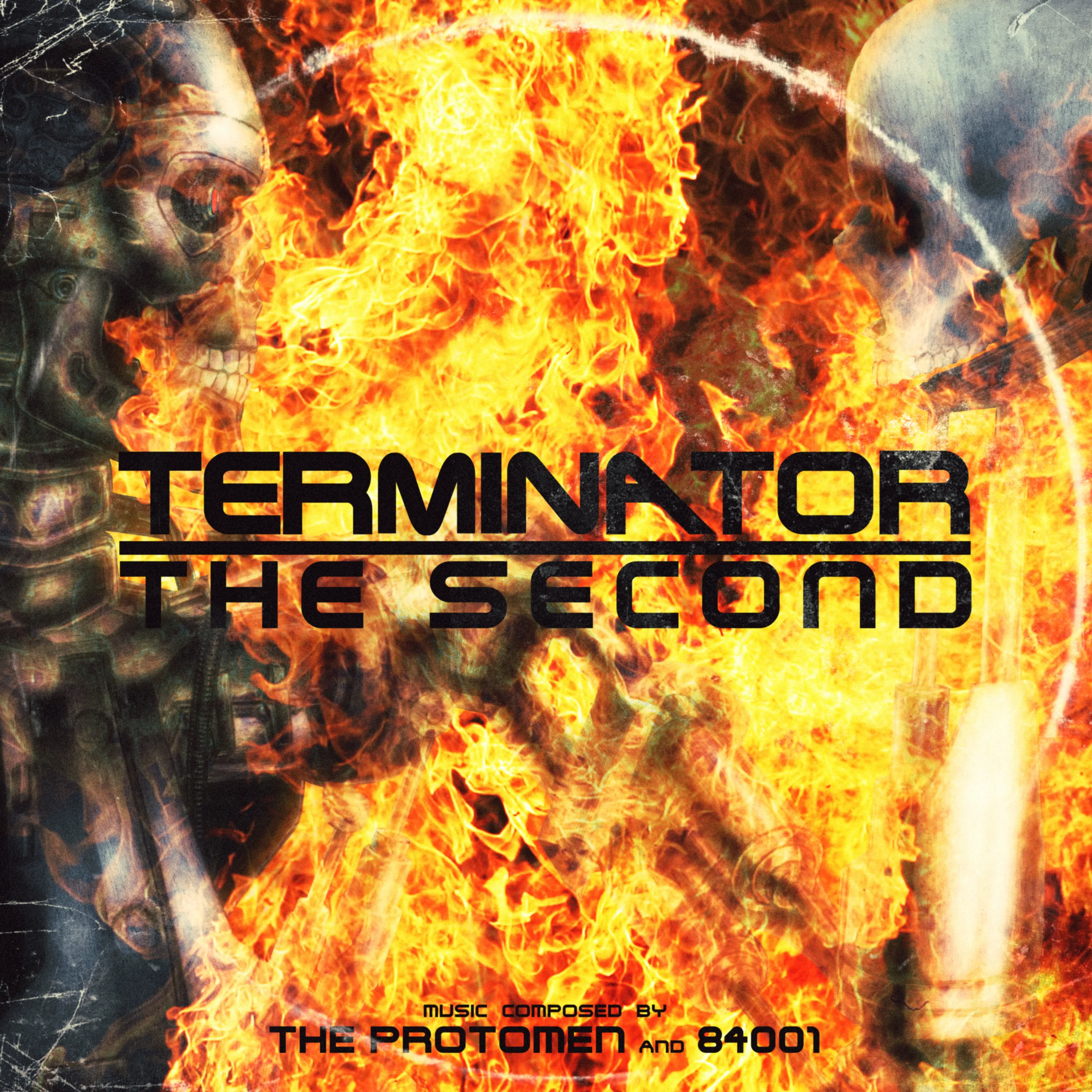 Official album cover art for the release William Shakespeare Presents: Terminator The Second by The Protomen