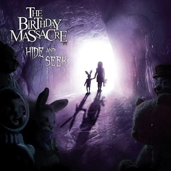 Official album cover art for the release Hide and Seek by The Birthday Massacre