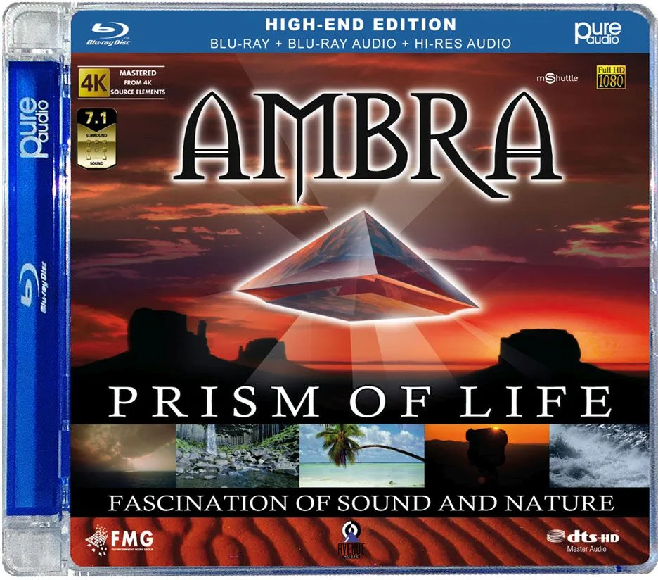 Official album cover art for the release Prism of Life by Ambra