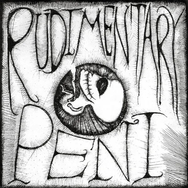 Official album cover art for the release Rudimentary Peni by Rudimentary Peni