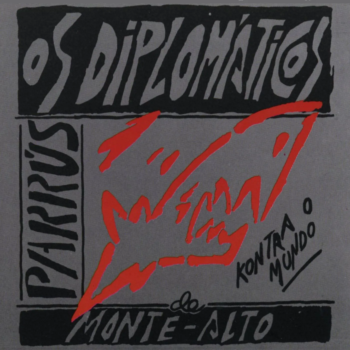 Official album cover art for the release Parrús by Os Diplomáticos de Monte-Alto
