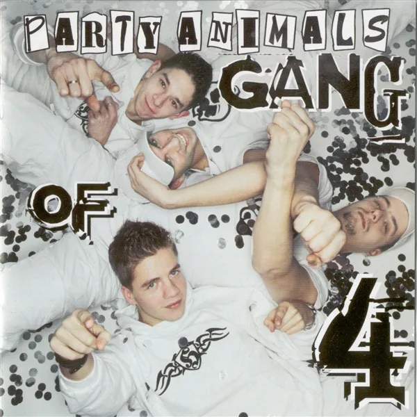 Official album cover art for the release Gang of 4 by Party Animals