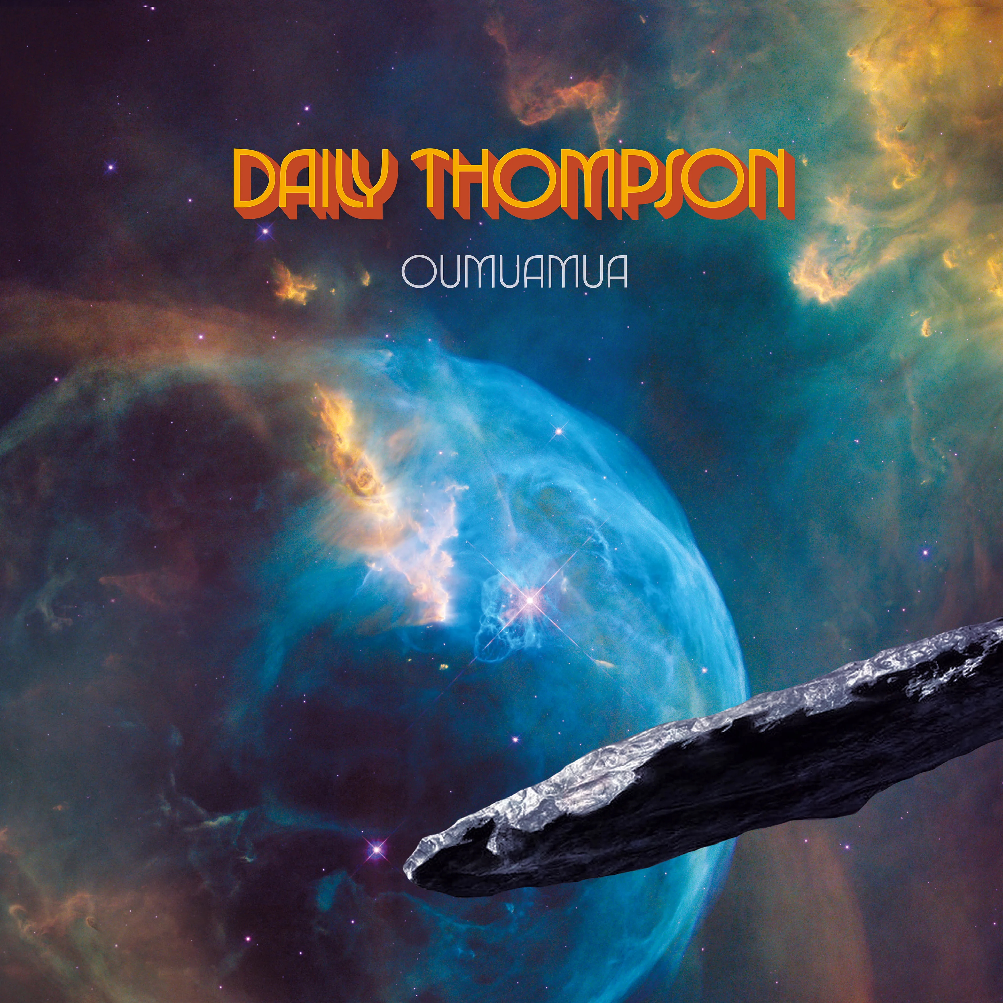 Official album cover art for the release Oumuamua by Daily Thompson