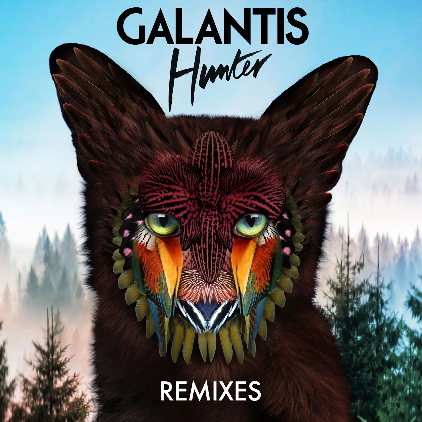 Official album cover art for the release Hunter (Remixes) by Galantis