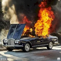 Official album cover artwork for Woodstock by Portugal. The Man