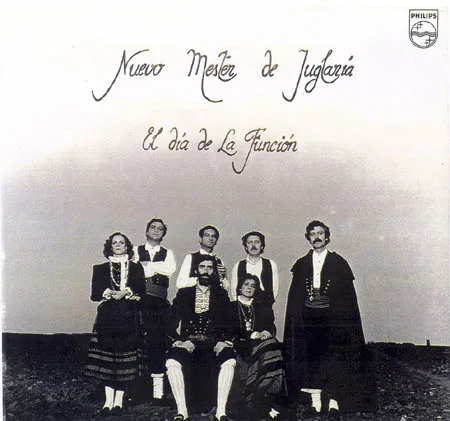 Official album cover art for the release El Día De La Función by Nuevo Mester de Juglaría