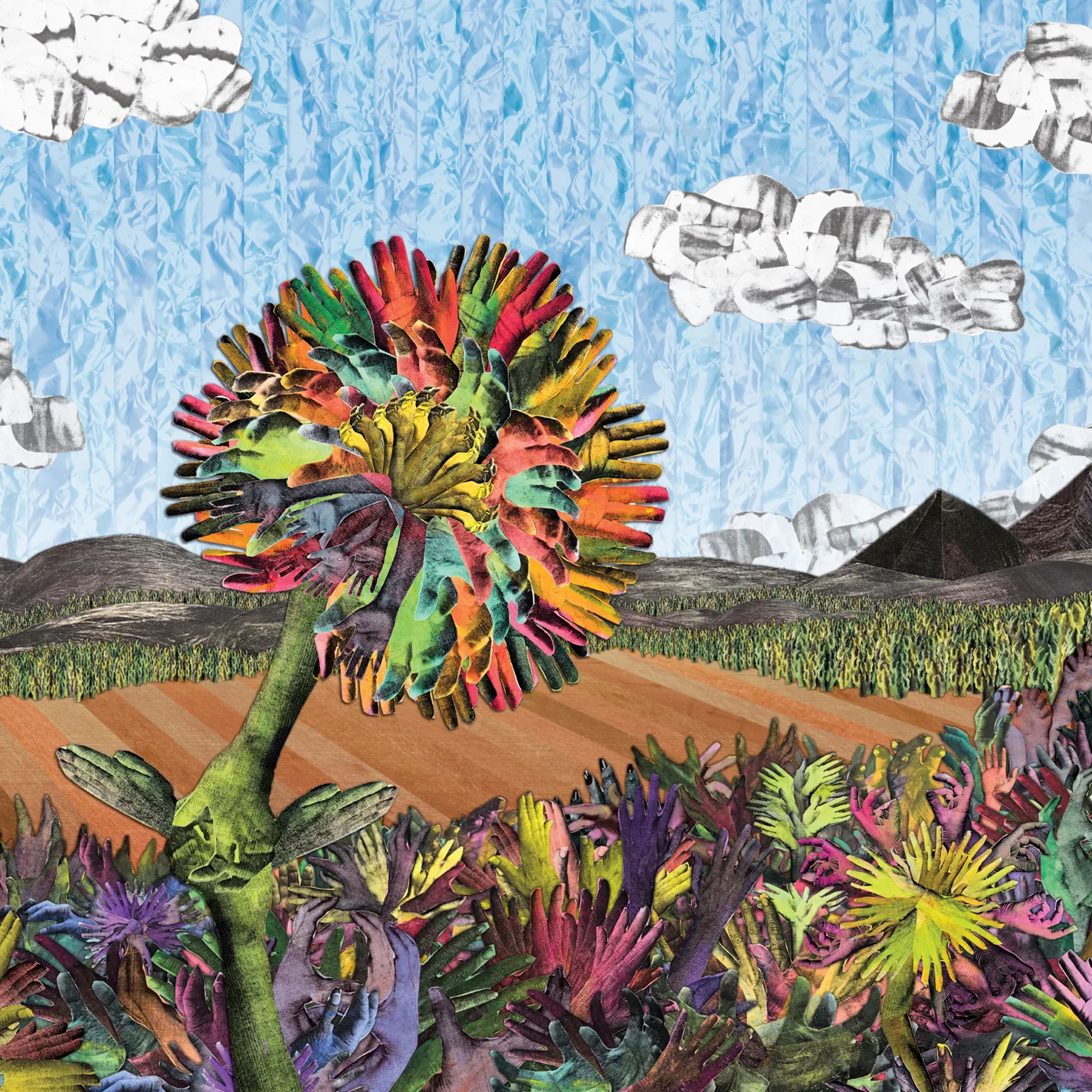 Official album cover art for the release Constant Future by Parts & Labor