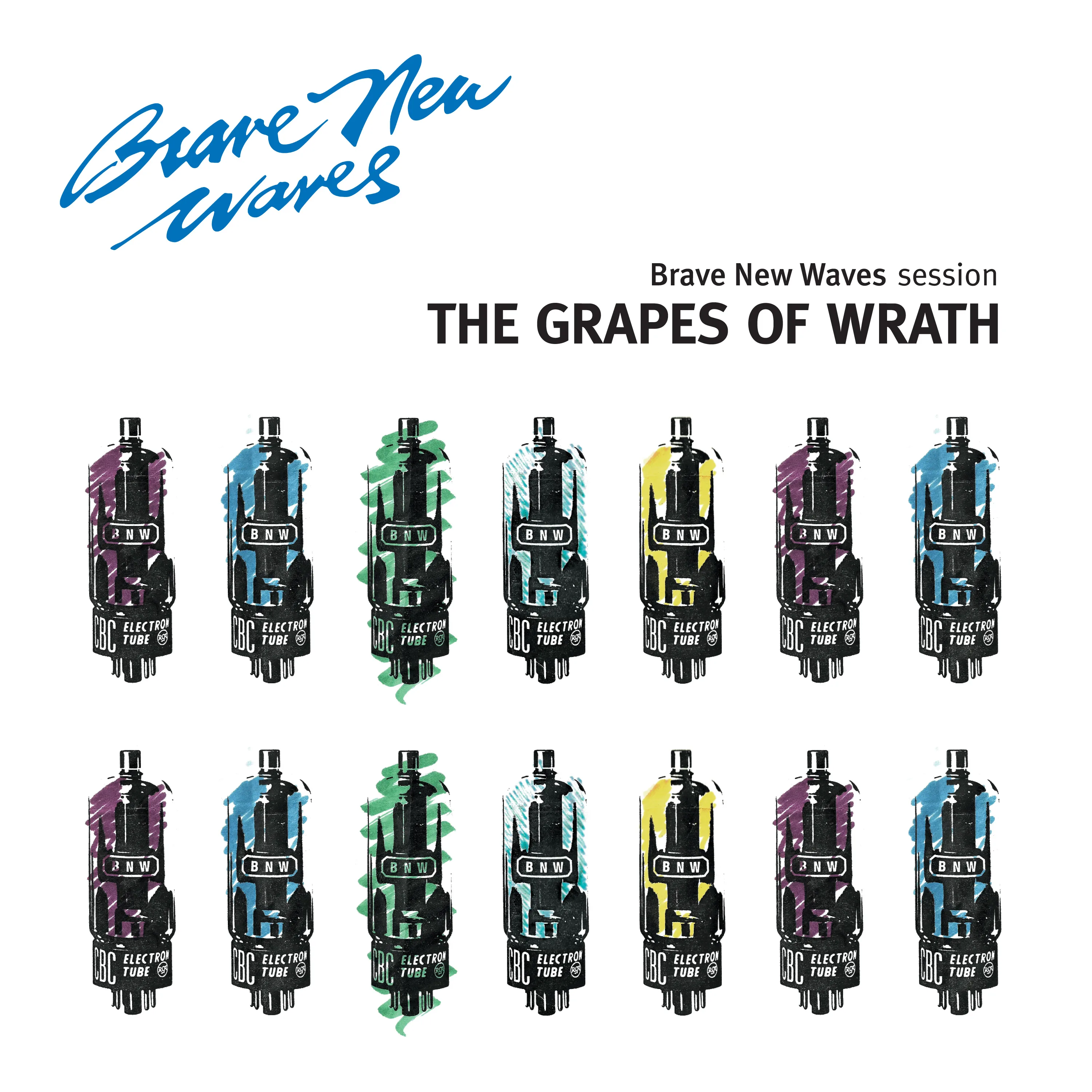 Official album cover artwork for Brave New Waves Session by The Grapes of Wrath